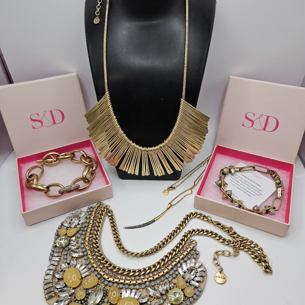 Lot of 6 Stella & Dot Jewelry Pieces!